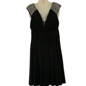 Black special occasion dress size 14